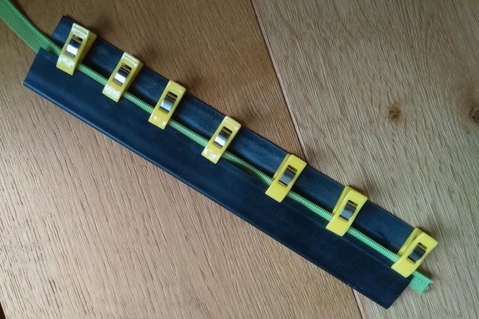 废旧自行车内胎制作拉链包教程-第17张图片-趣作屋 废旧自行车内胎制作拉链包教程-第17张图片-趣作屋