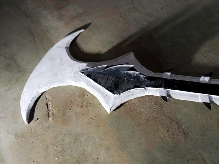 低成本DIY威震天剑教程，简单易学无需电动工具-第4张图片-趣作屋