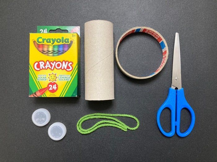 用回收材料制作杯子接球游戏教程-第2张图片-趣作屋