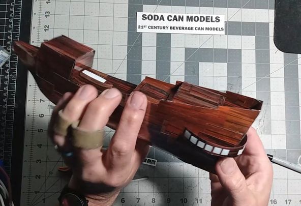 易拉罐制作大帆船模型教程-第19张图片-趣作屋 易拉罐制作大帆船模型教程-第19张图片-趣作屋