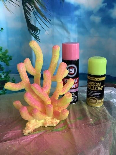 变废为宝：用包装虫制作假珊瑚装饰教程-第14张图片-趣作屋