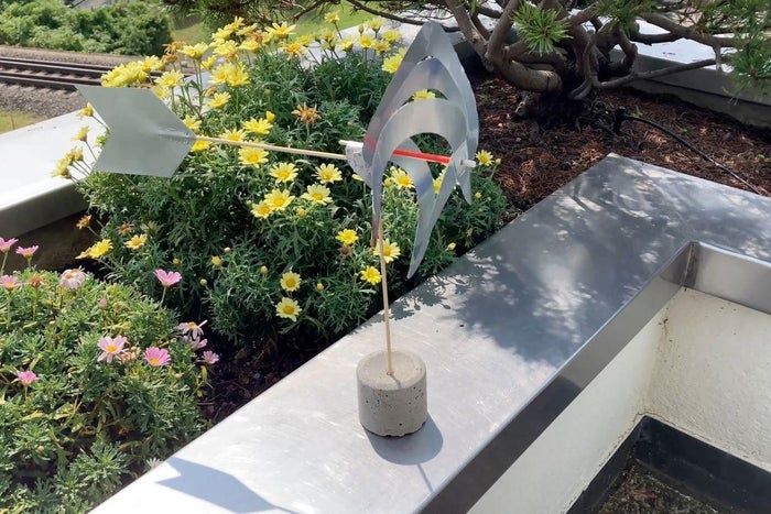 用饮料罐制作户外风动螺旋装饰教程-第19张图片-趣作屋 用饮料罐制作户外风动螺旋装饰教程-第19张图片-趣作屋