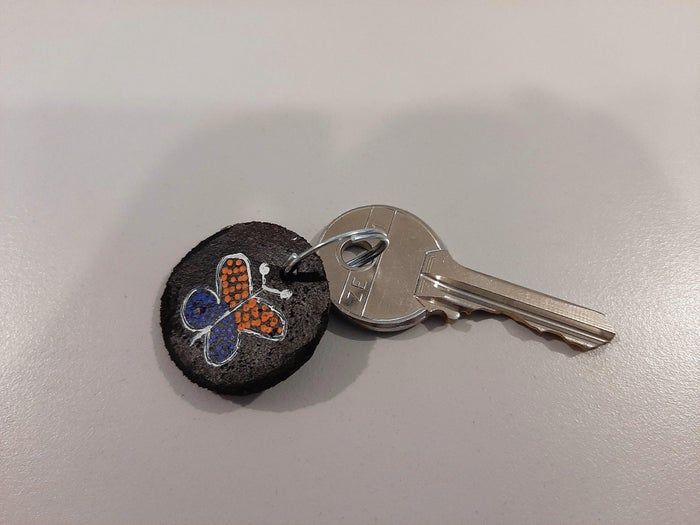 用土耳其咖啡渣制作环保钥匙扣-第1张图片-趣作屋