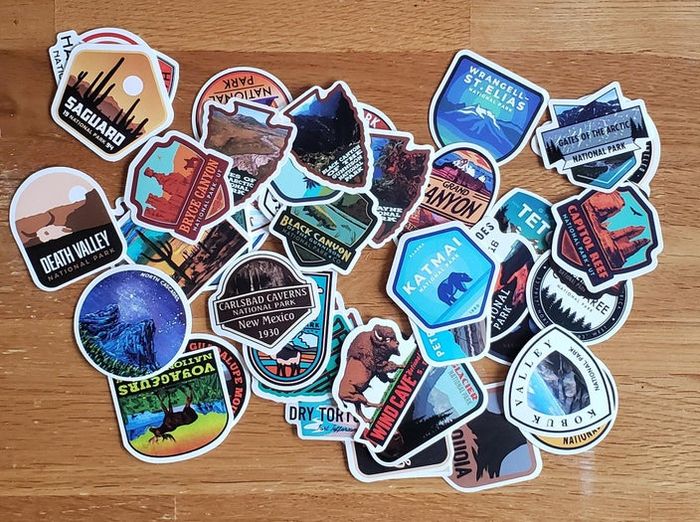 用复古行李箱打造国家公园贴纸墙面艺术-第20张图片-趣作屋 用复古行李箱打造国家公园贴纸墙面艺术-第20张图片-趣作屋