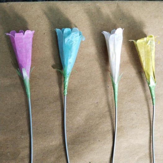 用塑料袋DIY家居装饰花束教程-第31张图片-趣作屋 用塑料袋DIY家居装饰花束教程-第31张图片-趣作屋