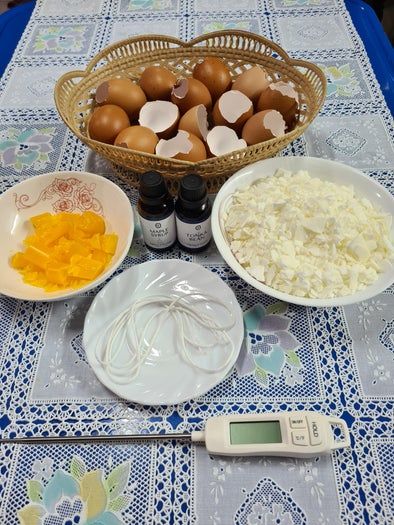 用蛋壳做双层香薰蜡烛的超简单教程-第2张图片-趣作屋