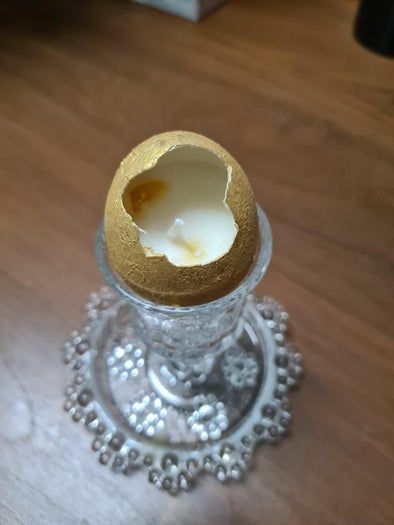 用蛋壳做双层香薰蜡烛的超简单教程-第13张图片-趣作屋