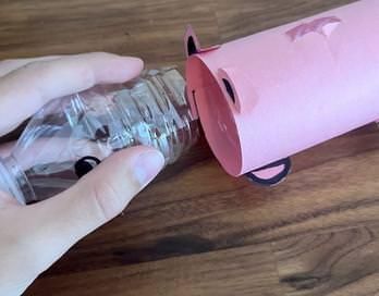 简易环保塑料瓶改造存钱罐教程-第22张图片-趣作屋