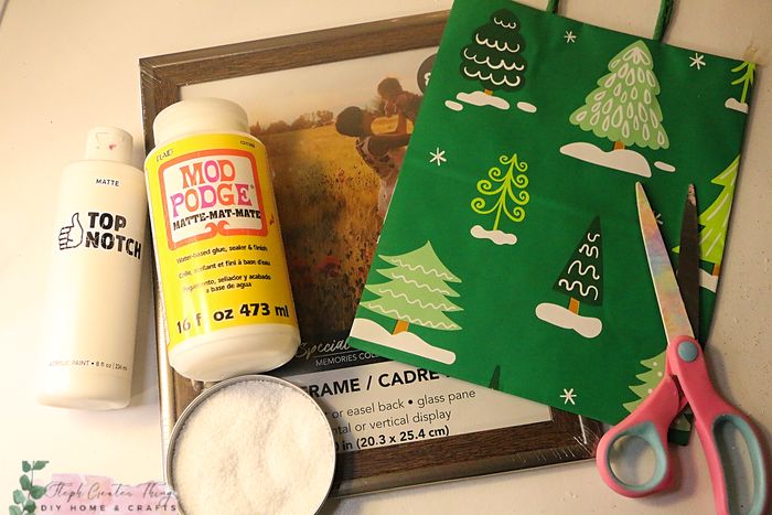 简单易学的节日相框装饰画制作教程-第2张图片-趣作屋