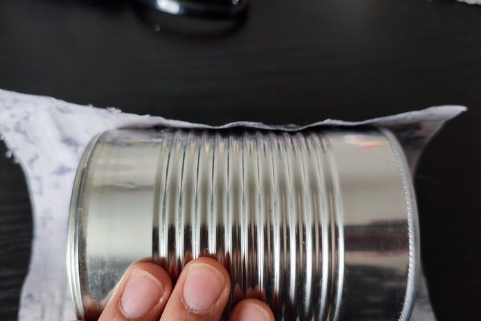 废旧布料和罐头变身创意笔筒教程-第10张图片-趣作屋 废旧布料和罐头变身创意笔筒教程-第10张图片-趣作屋