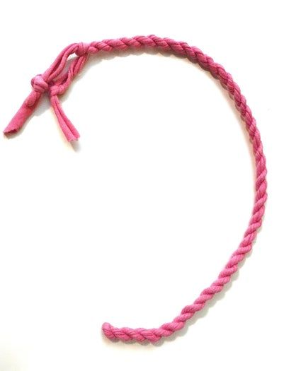 用旧T恤DIY结实绳子的简单方法-第25张图片-趣作屋