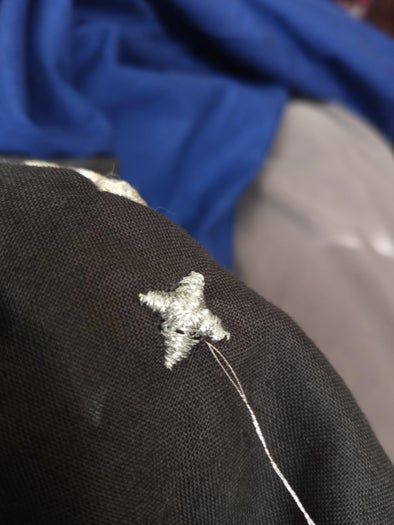 手把手教你自制《指环王》风格华丽大衣，附详细刺绣教程-第32张图片-趣作屋