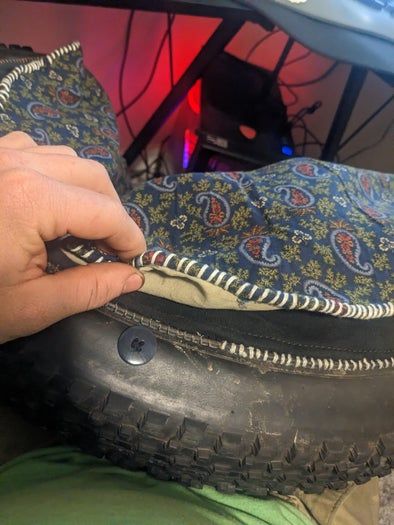 旧轮胎DIY环保单肩包制作教程-第34张图片-趣作屋