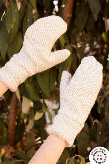 零成本DIY双层保暖手套教程，不用纸样也能做-第2张图片-趣作屋