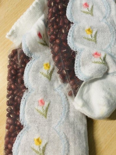 旧衣服变身环保暖脚包，红豆加热超实用！-第25张图片-趣作屋