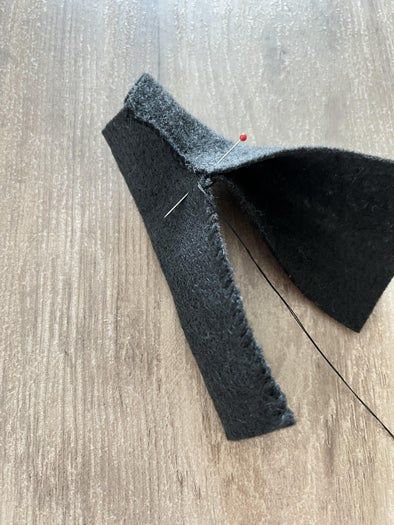 超简单！用毛毡给娃娃做裤子手工教程-第14张图片-趣作屋