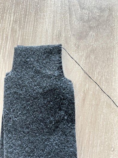 超简单！用毛毡给娃娃做裤子手工教程-第10张图片-趣作屋