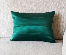 金色祖母绿配色DIY抱枕教程，轻松打造高级感家居装饰-第40张图片-趣作屋