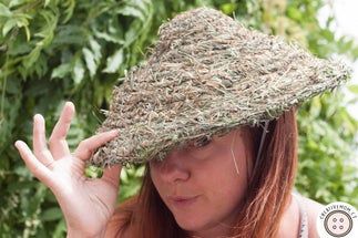 夏日手作草帽DIY教程，简单实用又时尚-第2张图片-趣作屋