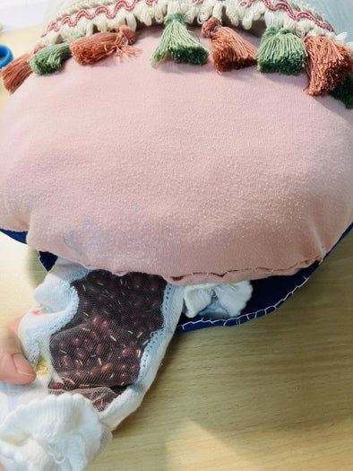 旧衣服变身环保暖脚包，红豆加热超实用！-第30张图片-趣作屋