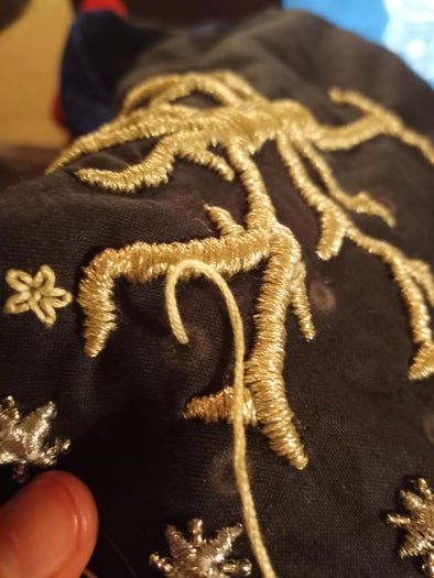 手把手教你自制《指环王》风格华丽大衣，附详细刺绣教程-第30张图片-趣作屋