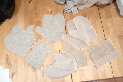 零成本DIY双层保暖手套教程，不用纸样也能做-第7张图片-趣作屋