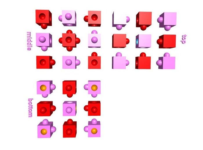 DIY立体拼图制作教程：用3D打印打造27块魔方益智玩具-第16张图片-趣作屋