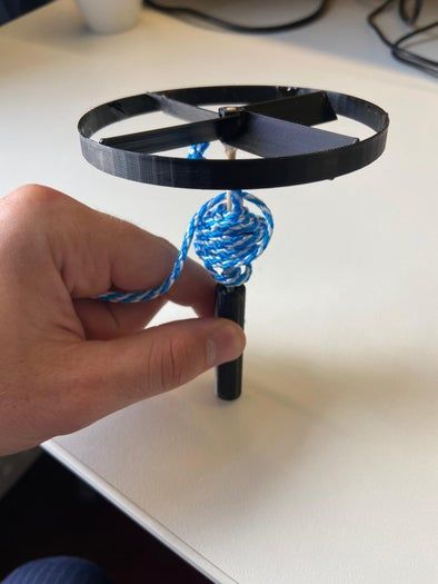 零成本DIY迷你直升机教程，用3D打印或纸盒轻松制作-第18张图片-趣作屋