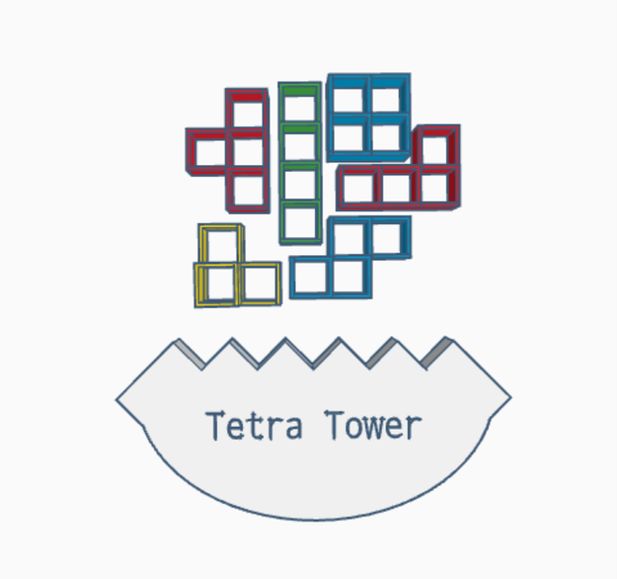 手工制作俄罗斯方块塔式游戏教程,锻炼思维和动手能力-第2张图片-趣作屋 手工制作俄罗斯方块塔式游戏教程,锻炼思维和动手能力-第2张图片-趣作屋