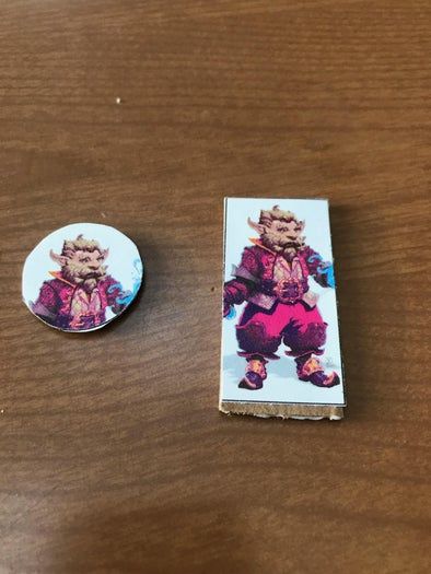 低成本自制桌游新手礼包教程，含骰子收纳盒和可擦写立牌-第13张图片-趣作屋