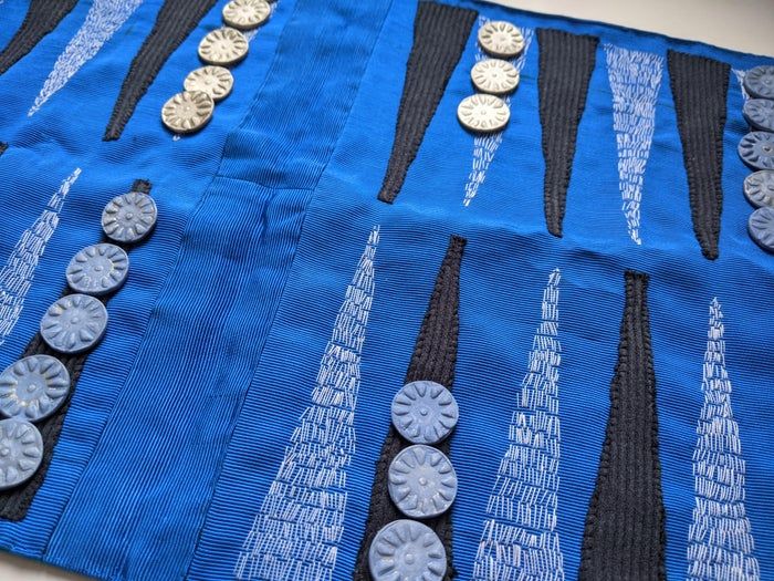 手工制作便携双陆棋套装教程：用旧衣物打造旅行棋盘-第29张图片-趣作屋