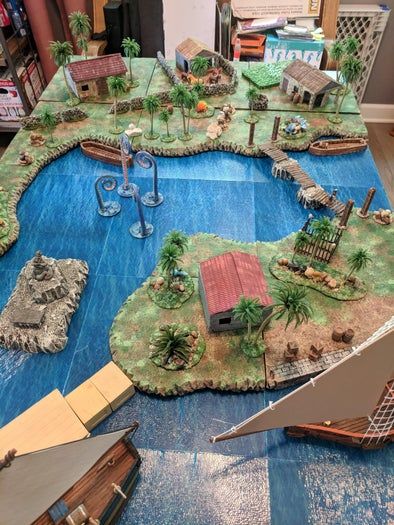 低成本DIY桌面游戏地形模块教程，可堆叠收纳的小型场景制作-第26张图片-趣作屋