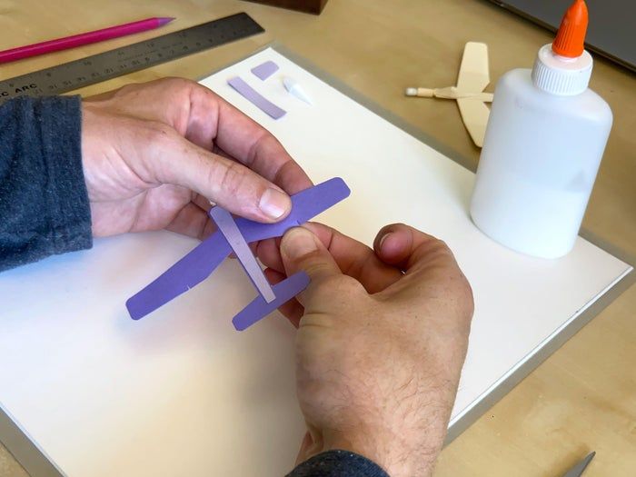 手工制作迷你滑翔机教程，锻炼手部灵活度-第10张图片-趣作屋