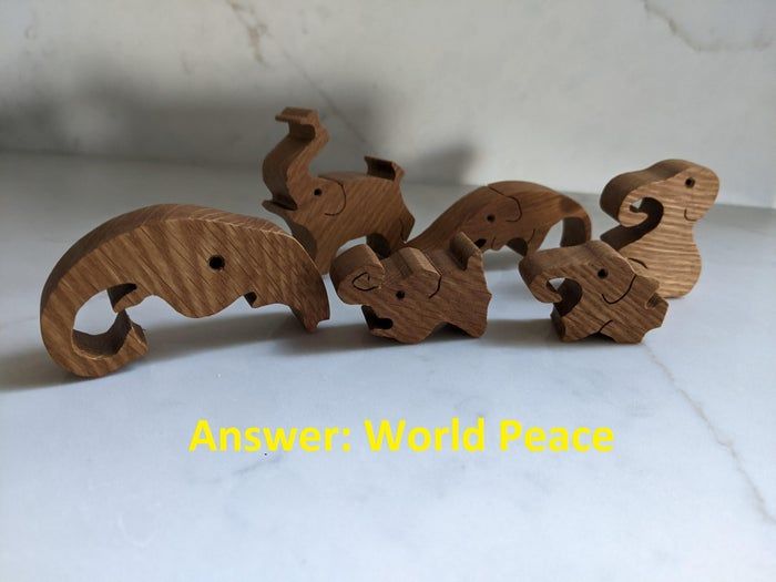 手工制作小象拼图教程，锻炼思维超有趣-第2张图片-趣作屋