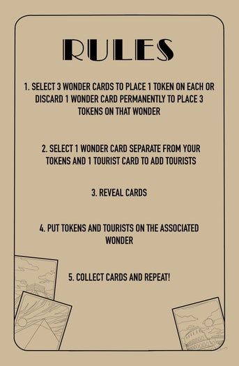 创新策略桌游《旅游接管》设计全解析及制作教程-第8张图片-趣作屋