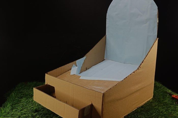 用纸箱和塑料杯动手做趣味游戏装置,低成本又好玩-第9张图片-趣作屋 用纸箱和塑料杯动手做趣味游戏装置,低成本又好玩-第9张图片-趣作屋