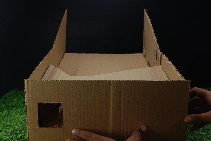 用纸箱和塑料杯动手做趣味游戏装置,低成本又好玩-第6张图片-趣作屋 用纸箱和塑料杯动手做趣味游戏装置,低成本又好玩-第6张图片-趣作屋