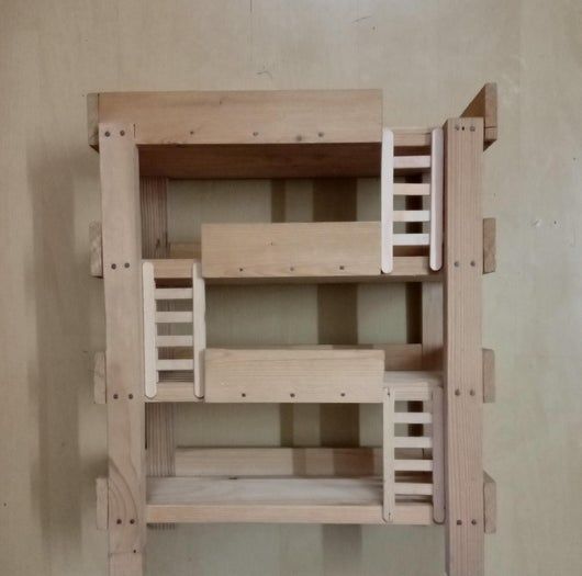 手工制作迷你双层床教程，给洋娃娃的可爱小屋-第14张图片-趣作屋