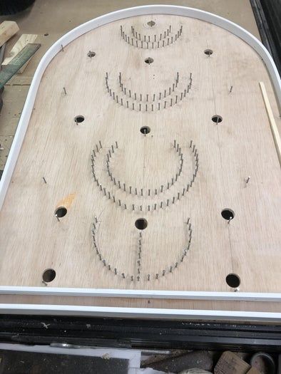 低成本废物利用DIY Bagatelle游戏板全教程-第17张图片-趣作屋