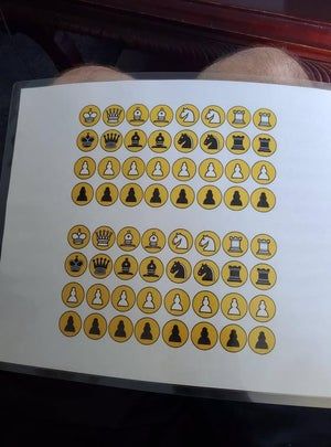 手工制作便携磁性国际象棋棋盘教程-第20张图片-趣作屋