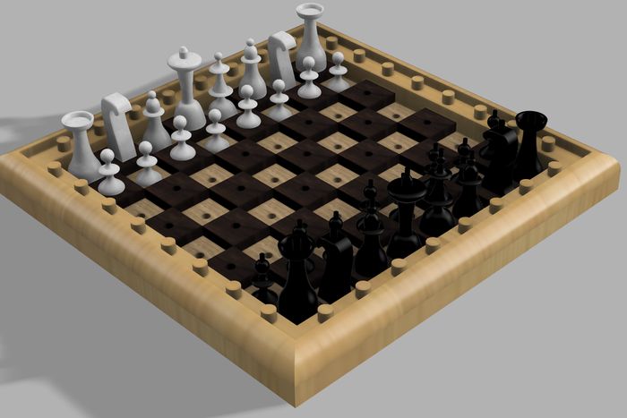 为视障人士设计的触觉国际象棋 DIY 教程-第1张图片-趣作屋