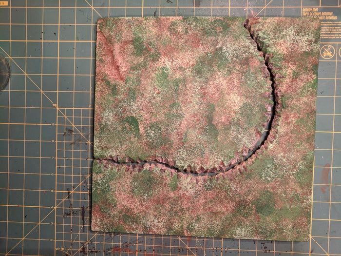 低成本DIY桌面游戏地形模块教程，可堆叠收纳的小型场景制作-第23张图片-趣作屋