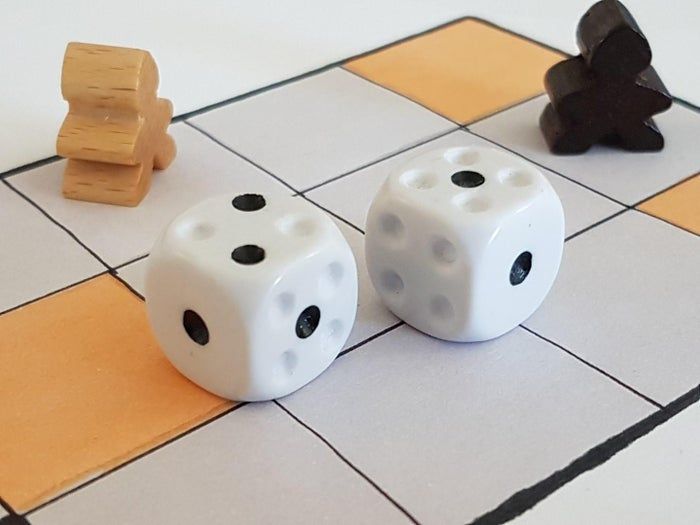 手工改造普通骰子玩转古代桌游《乌尔皇家棋》-第1张图片-趣作屋 手工改造普通骰子玩转古代桌游《乌尔皇家棋》-第1张图片-趣作屋