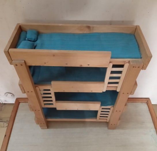手工制作迷你双层床教程，给洋娃娃的可爱小屋-第20张图片-趣作屋