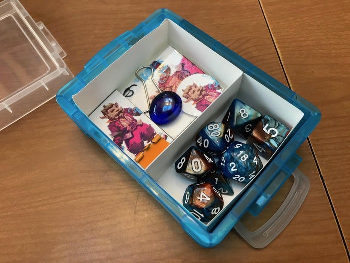 低成本自制桌游新手礼包教程，含骰子收纳盒和可擦写立牌-第22张图片-趣作屋