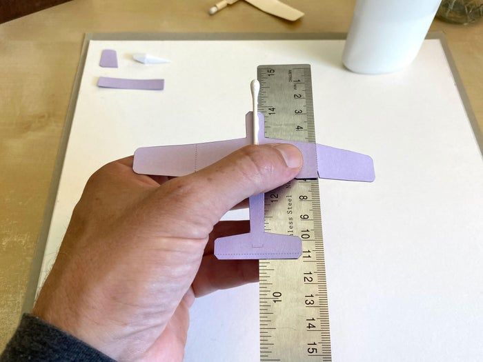 手工制作迷你滑翔机教程，锻炼手部灵活度-第11张图片-趣作屋