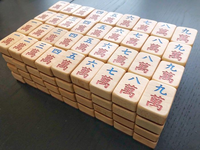 手工制作木质麻将牌全流程：150小时打造144张传统麻将-第2张图片-趣作屋