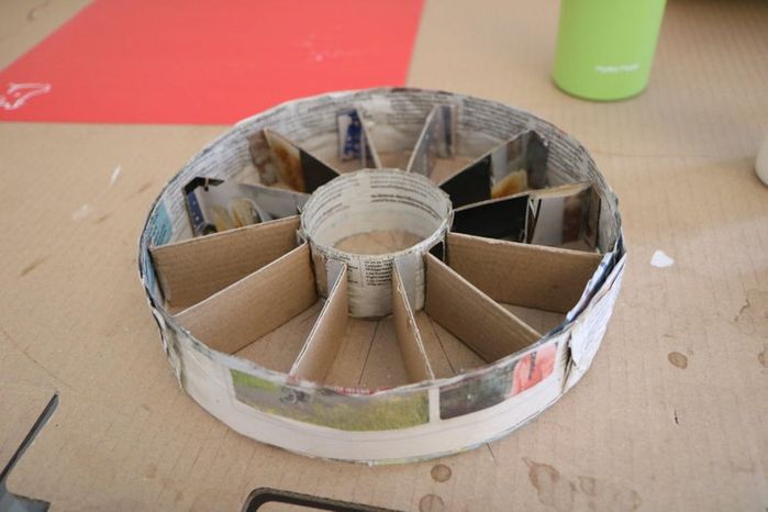 低成本DIY纸制飞镖盘教程，安全又有趣的家庭手工项目-第16张图片-趣作屋