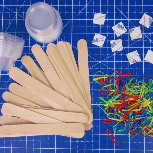 超简单！儿童木棍弹射器手工制作指南-第2张图片-趣作屋