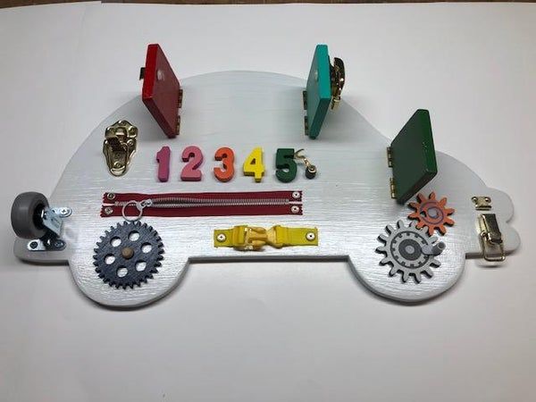 超有趣幼儿忙碌板DIY教程，轻松打造创意早教玩具-第21张图片-趣作屋